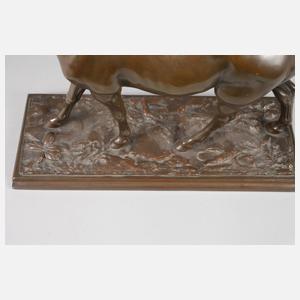 Pferdefigur schreitender Hengst