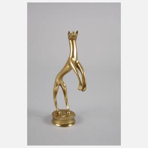 Waldemar Raemisch attr., Hundeplastik