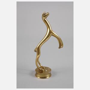 Waldemar Raemisch attr., Hundeplastik