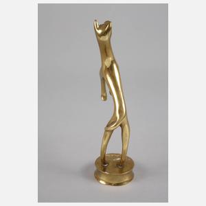 Waldemar Raemisch attr., Hundeplastik