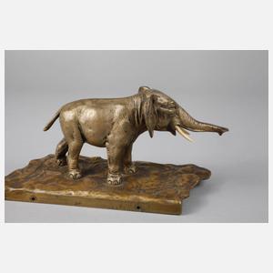 Wiener Bronze Elefant