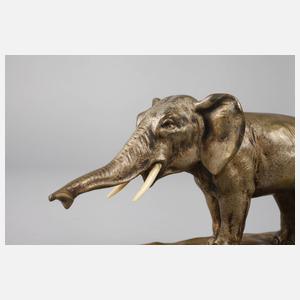 Wiener Bronze Elefant