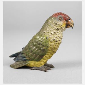 Wiener Bronze Papagei