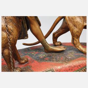 Franz Xaver Bergmann, Wiener Bronze Orientalin