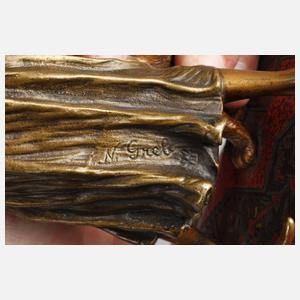 Franz Xaver Bergmann, Wiener Bronze Orientalin