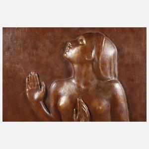 Hans Laubner, Reliefbildplatte ”Tänzerin”