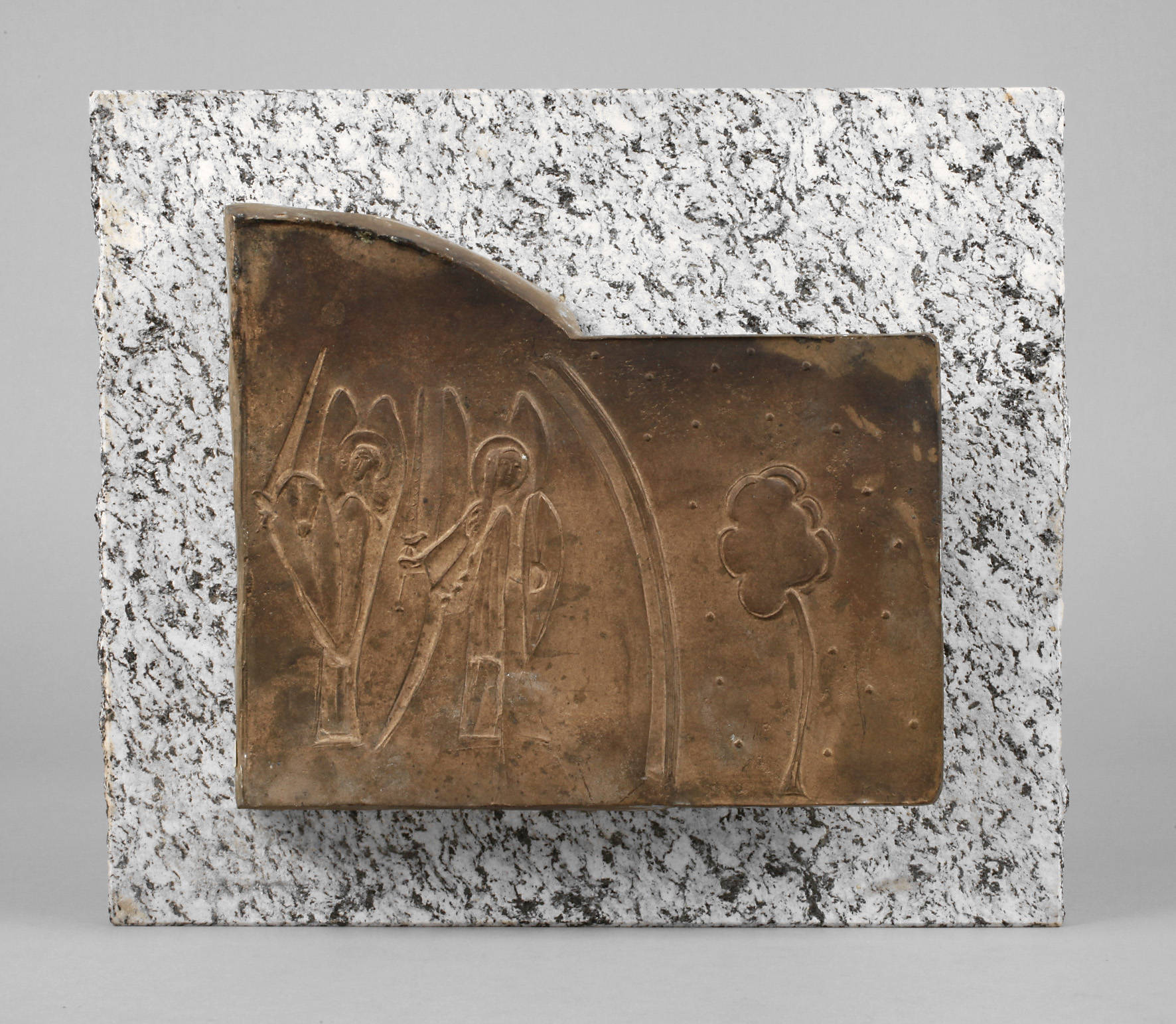 Karl Knappe, Bronzerelief