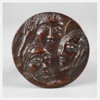 Otto Coester, Bronzeplakette Heilige Dreifaltigkeit111