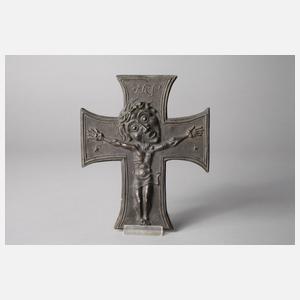 Otto Coester, Bronzeplakette Kreuzigung Christi