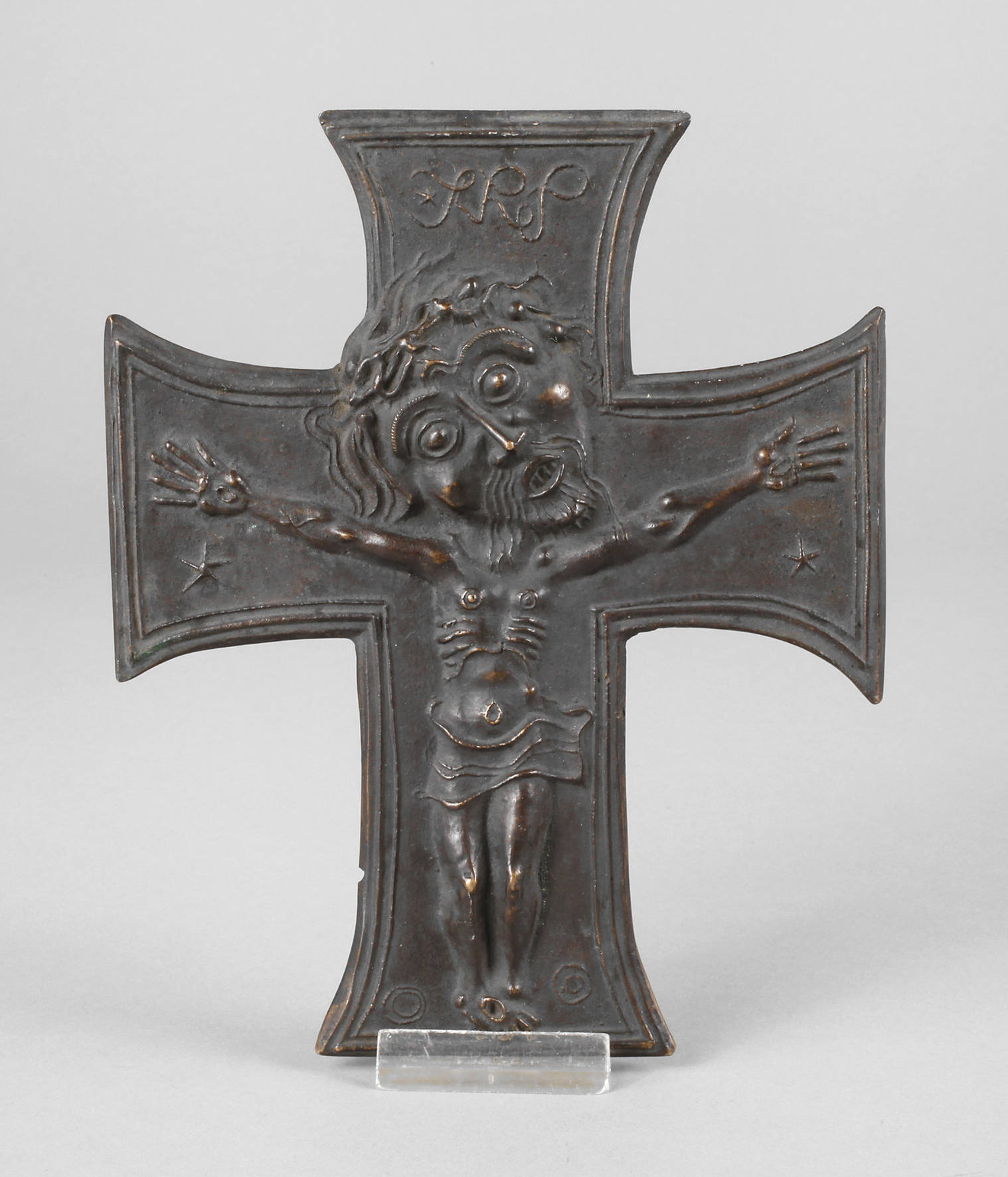 Otto Coester, Bronzeplakette Kreuzigung Christi
