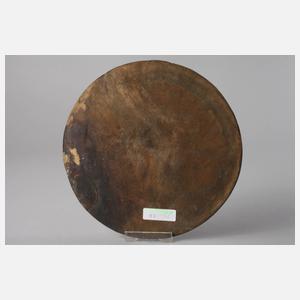 Otto Coester, große religiöse Bronzeplakette