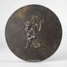 Otto Coester, große religiöse Bronzeplakette