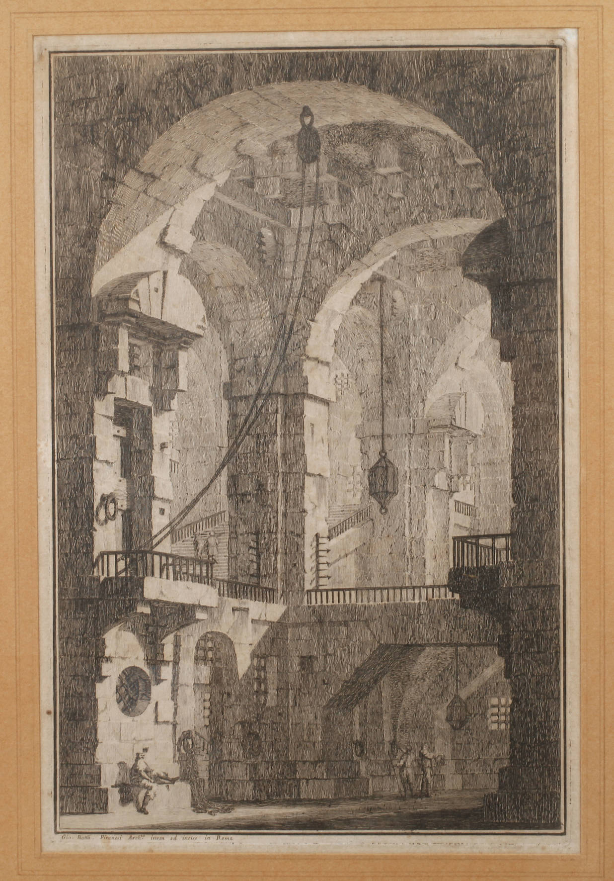 Giovanni Battista Piranesi, Blatt aus ”Carceri”