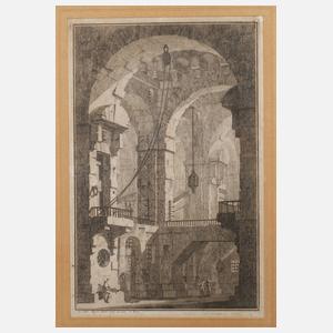 Giovanni Battista Piranesi, Blatt aus ”Carceri”