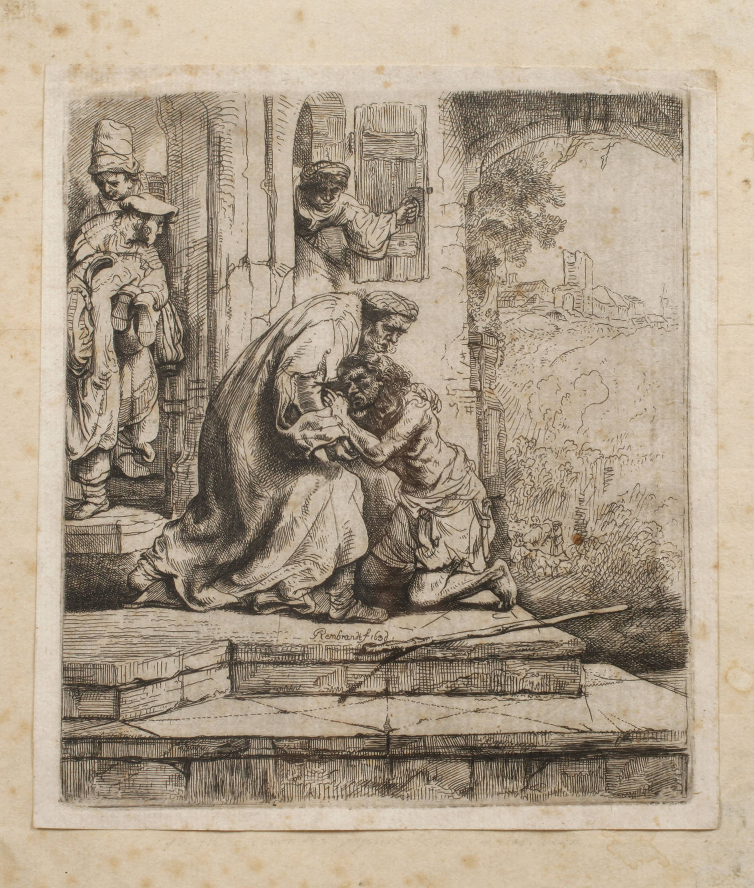 Rembrandt Harmensz van Rijn, nach, ”Die Rückkehr der verlorenen Sohnes”,