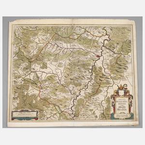 Karte vom Stift Hersfeld