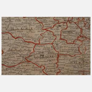 Homanns Erben, Karte Frankreich