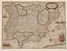 Henricus Hondius, Historische Karte Spanien