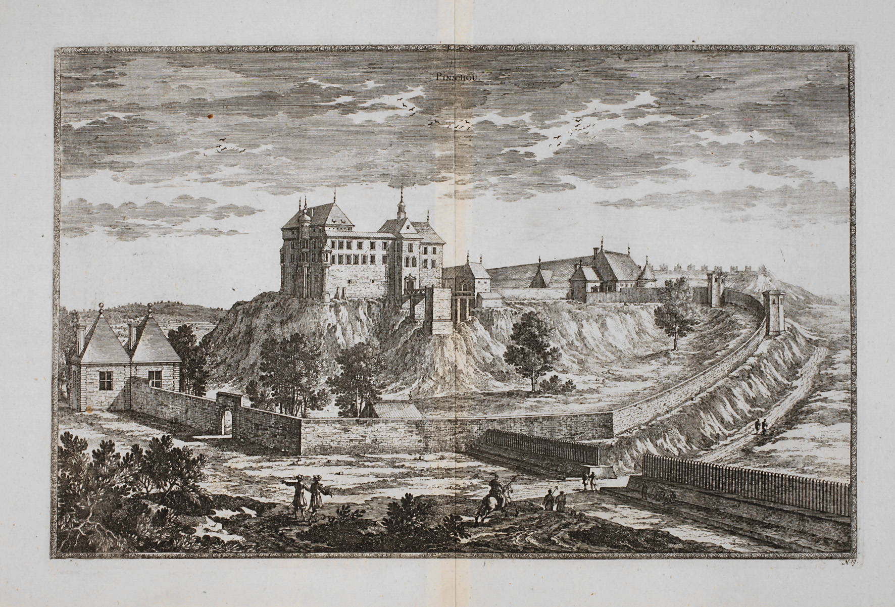 Ansicht Schloss Pinczow