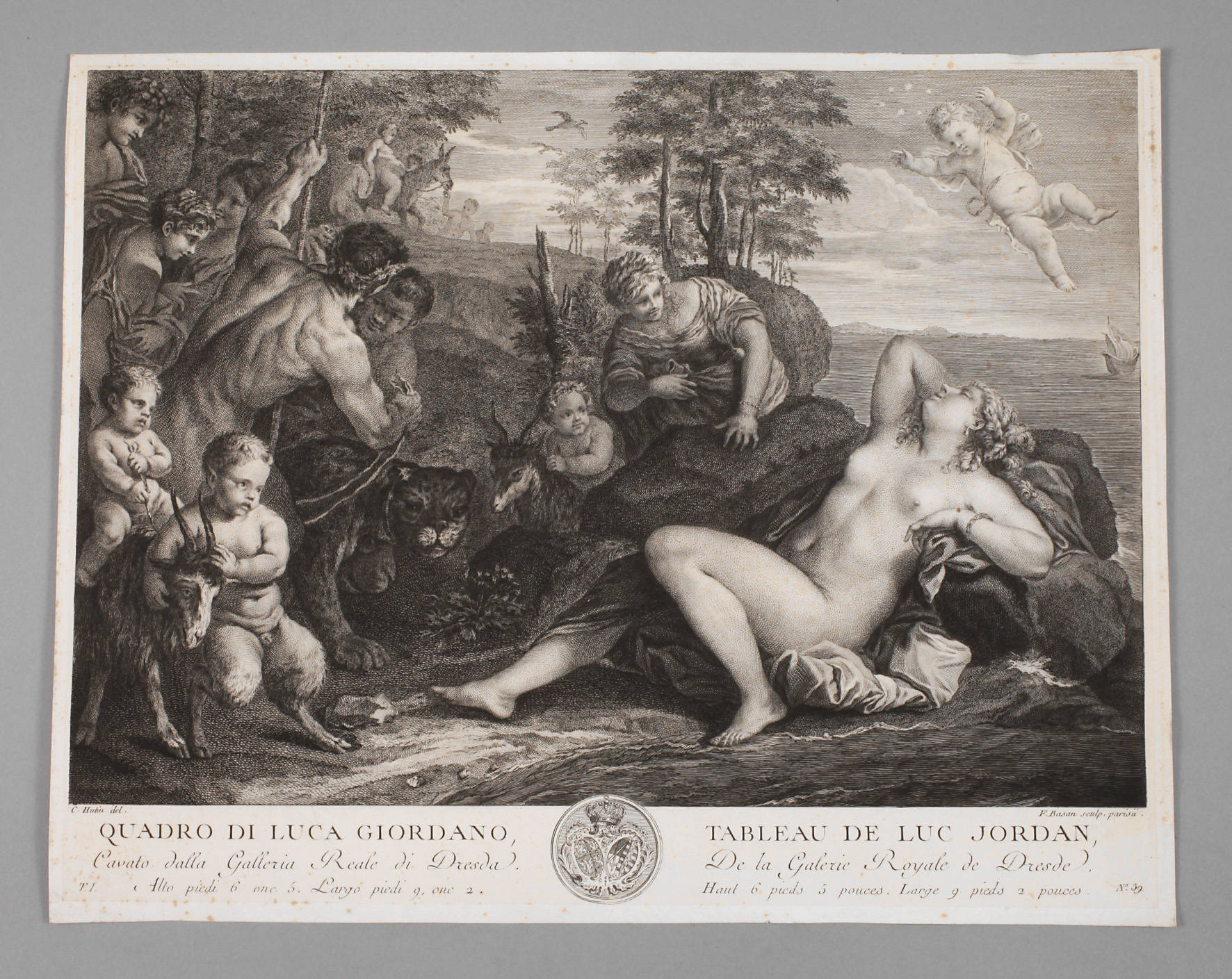 Pierre Francois Basan, Ruhende Ariadne