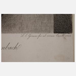 Ludwig Emil Grimm, Bildnis J. F. Blumenbach