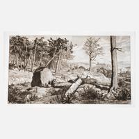 Prof. Max Klinger, ”Simplicius in der Waldeinöde”111