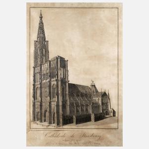 Francois Jaques Oberthür, Münster zu Straßburg