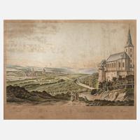 Johann Ziegler, Ansicht von Hochheim gegen Kostheim und Mainz111