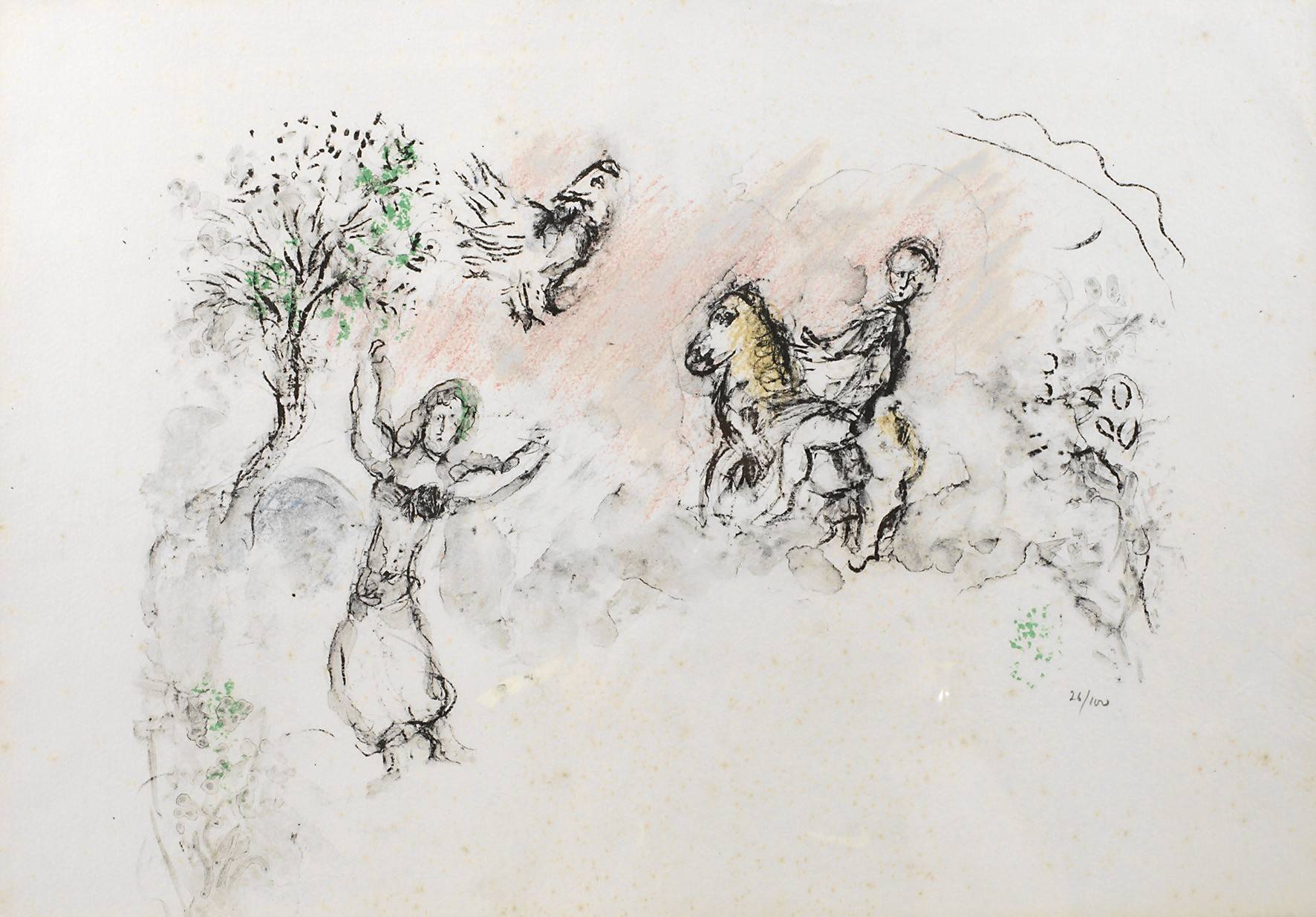 Marc Chagall, Im Garten