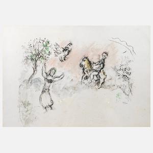 Marc Chagall, Im Garten