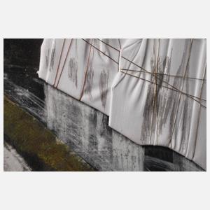 Christo, ”Wrapped Monument to Farel-Calvin-Beze-Knox”