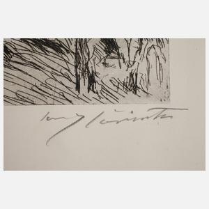 Prof. Lovis Corinth, ”Wallensteins Lager”