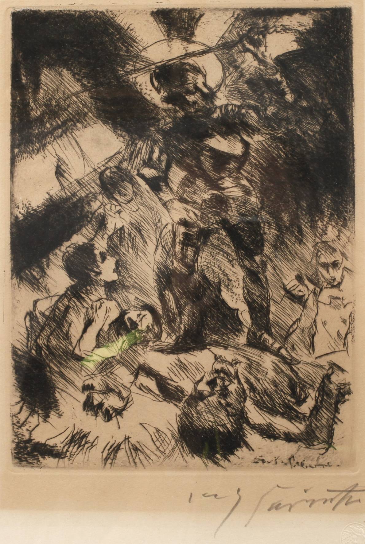 Prof. Lovis Corinth, ”St. Michael”