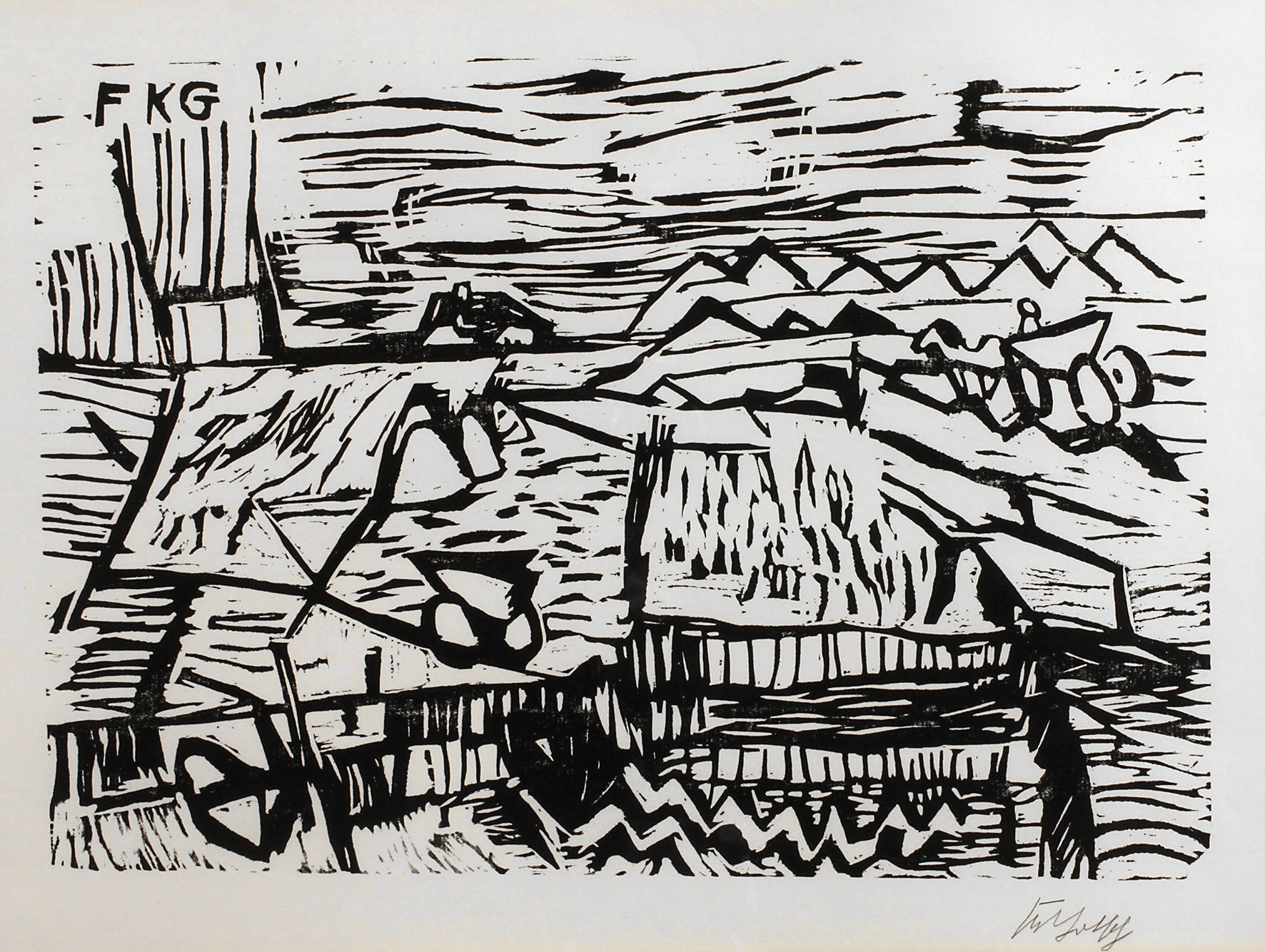 Karl F. Gotsch, ”Mit der Eisenbahn durch Friesland”