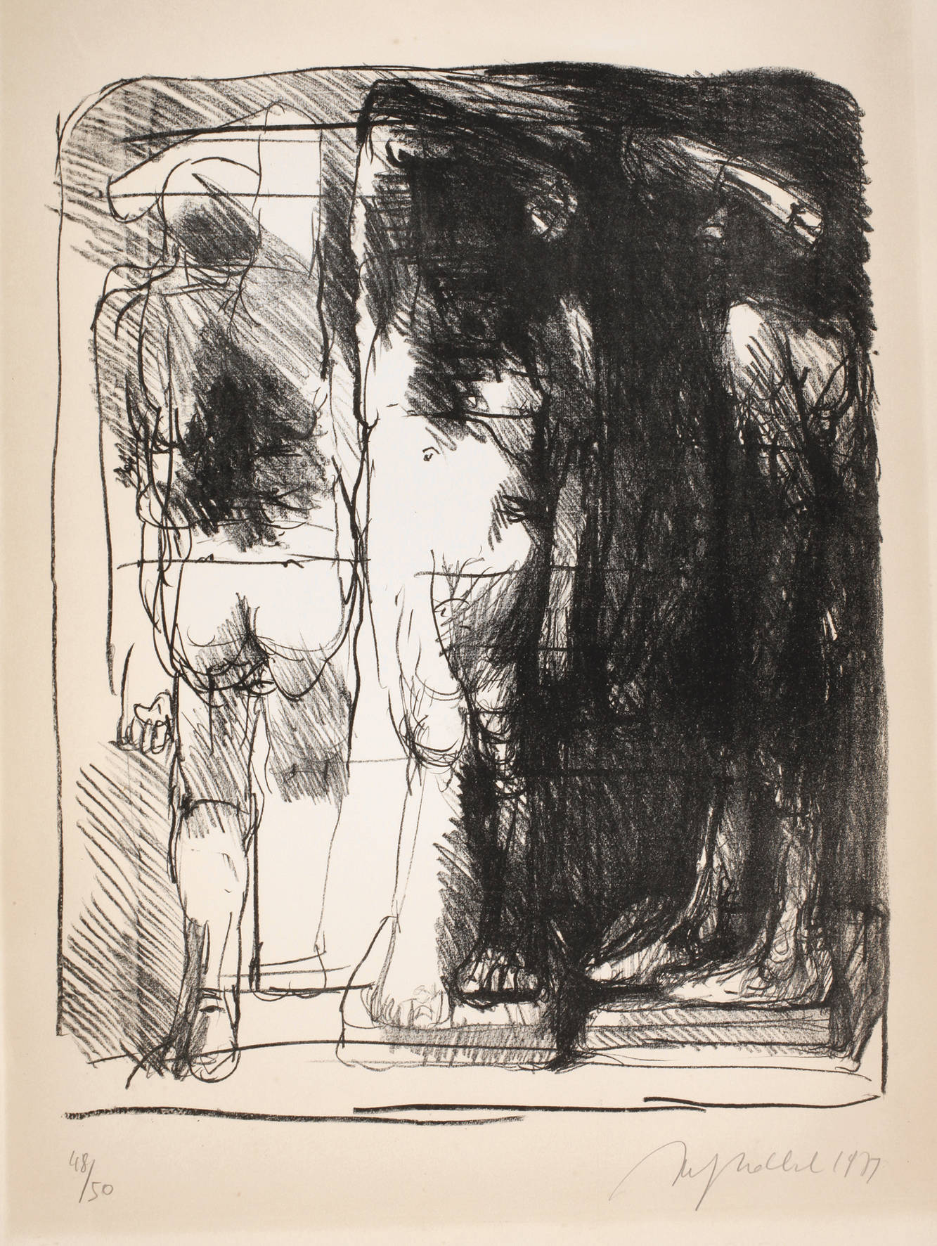 Prof. Alfred Hrdlicka, ”Hospitalismus I”