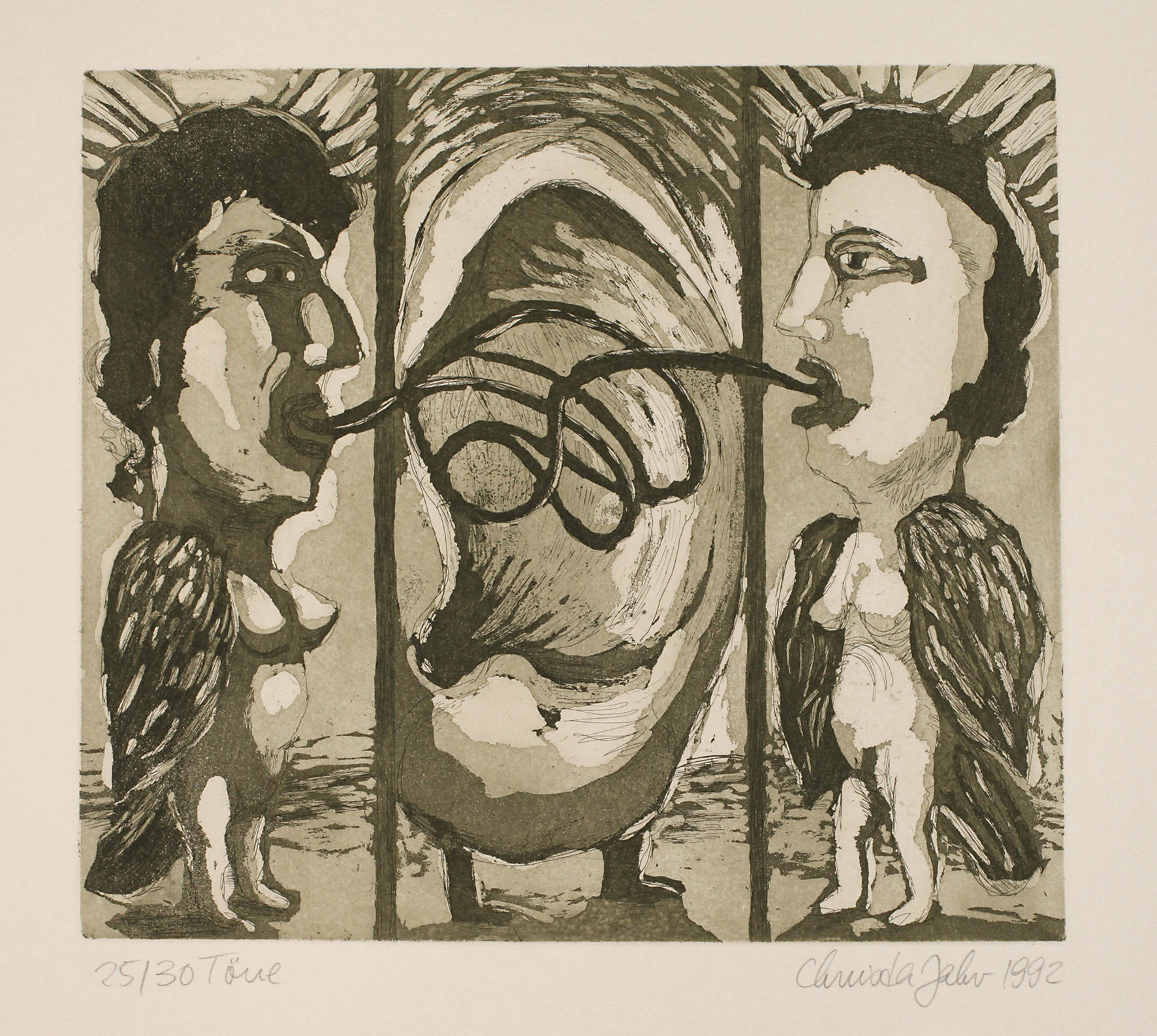 Prof. Christa Jahr, ”Töne”