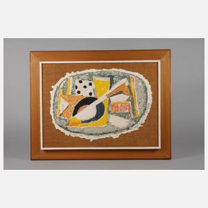 Marcel Janco, ”Mandoline au dé”