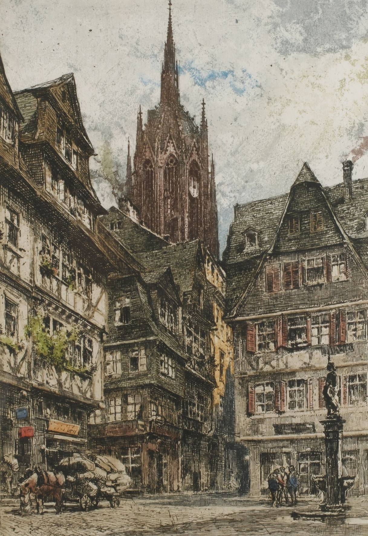 Prof. Luigi Kasimir, Ansicht Frankfurt am Main