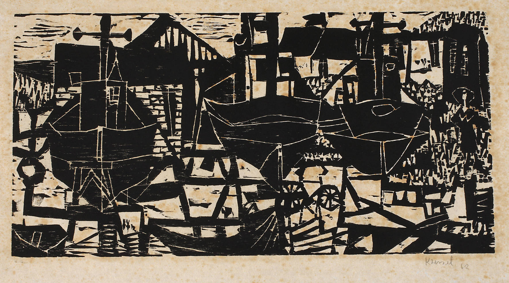 Diether Kressel, Auf der Werft