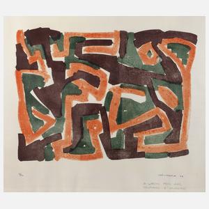 Francois Lafranca, Abstrakte Komposition