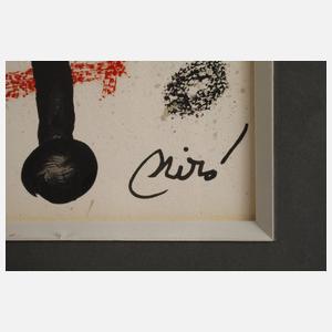 Joan Miró, Abstrakte Komposition