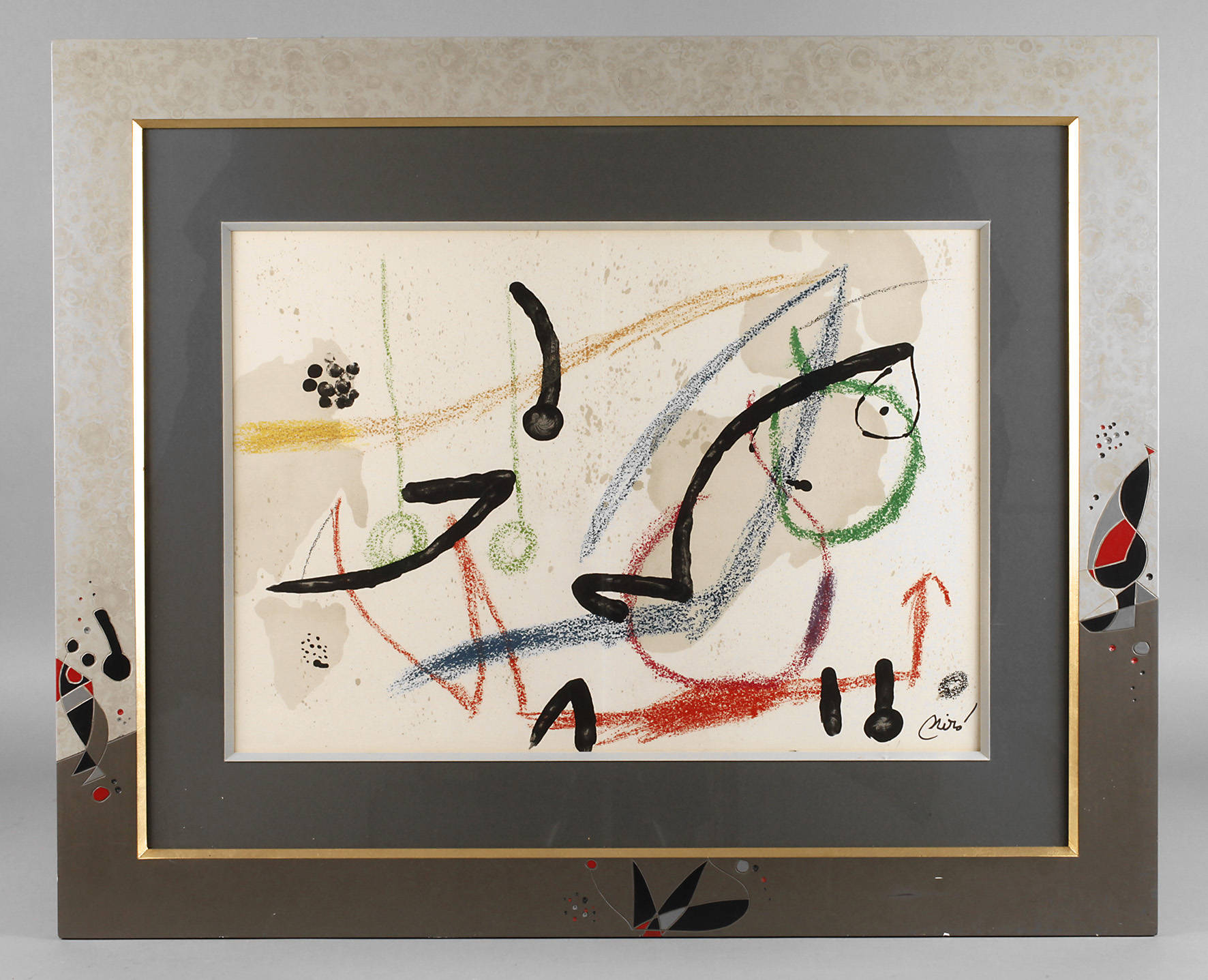 Joan Miró, Abstrakte Komposition