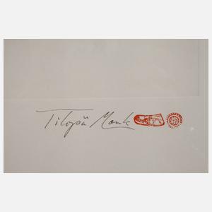 Tilopâ Monk, Abstrakte Komposition