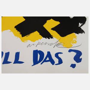 A. R. Penck ”Kunst was soll das?”