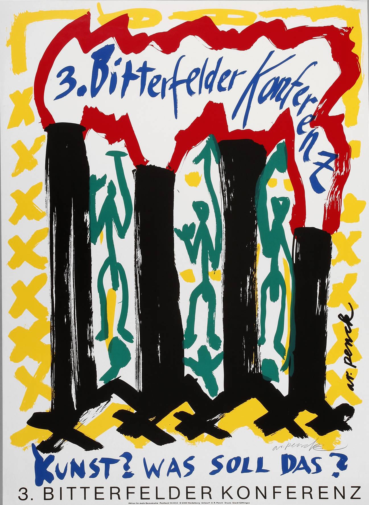 A. R. Penck ”Kunst was soll das?”