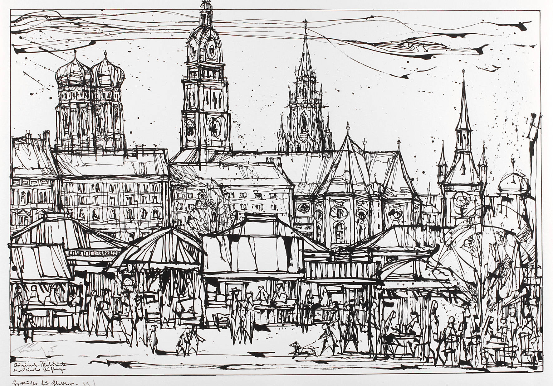 Hans Prähofer, Der Viktualienmarkt in München