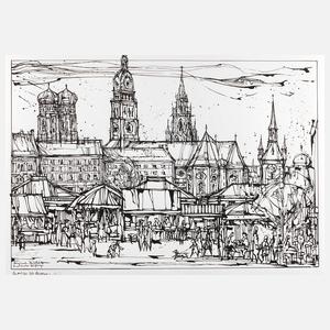 Hans Prähofer, Der Viktualienmarkt in München