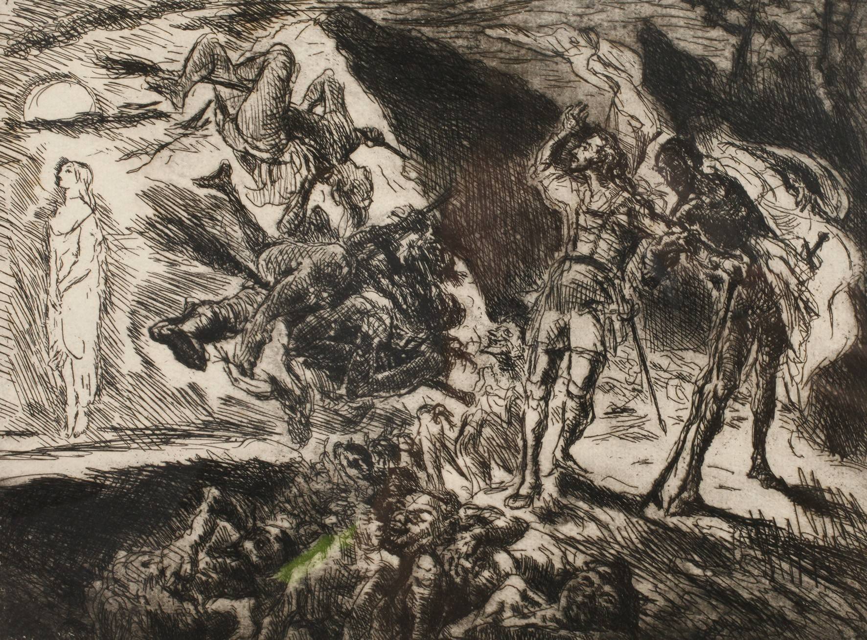 Prof. Max Slevogt, In der Walpurgisnacht