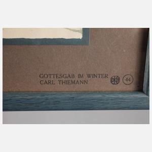 Carl Thiemann, ”Gottesgab im Winter”