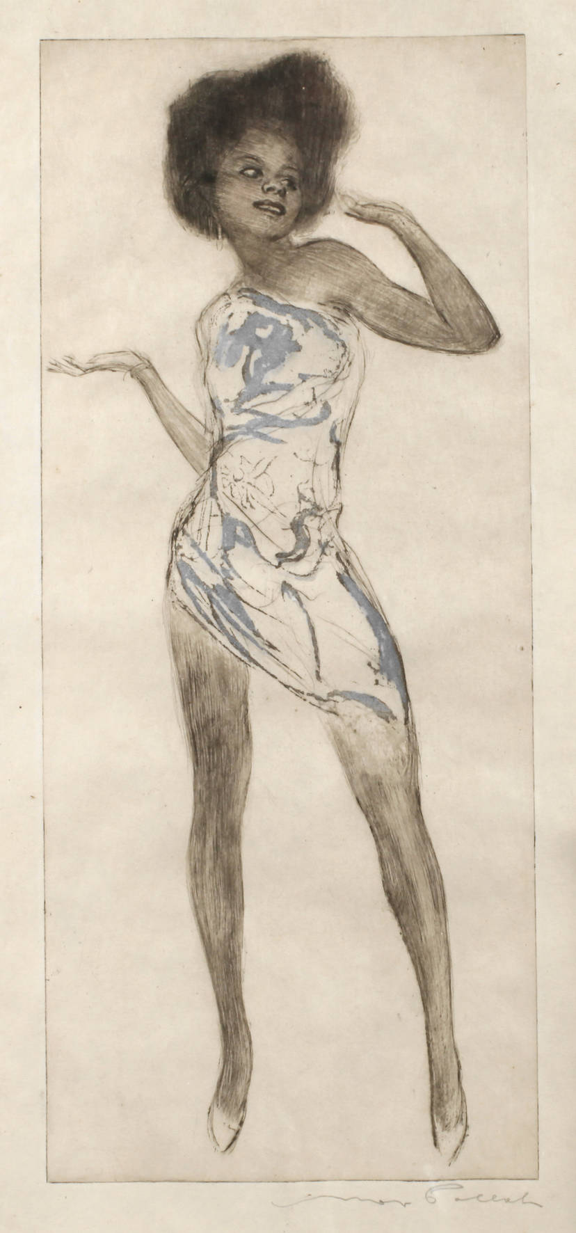 Junge Disco-Tänzerin